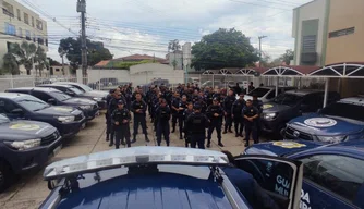 Carros para a Guarda Civil Municipal de Teresina.