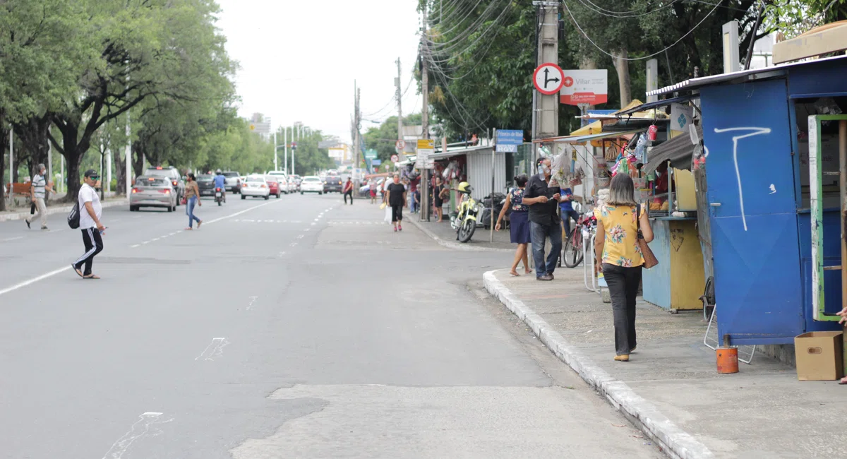 Parada de ônibus em Teresina