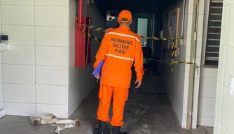 Hospital do Dirceu recebe vista do Corpo de Bombeiros