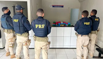 PRF PI e PMMA resulta em apreensão de mais de 28 Kg de pasta base de cocaína.