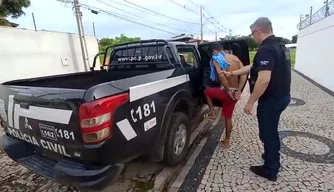 Prisão do suspeito