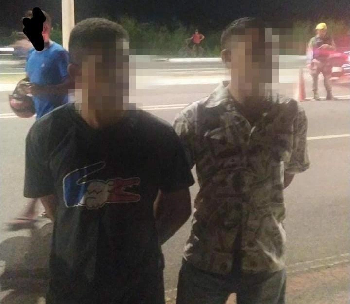 Dupla presa em bliz na zona Norte de Teresina