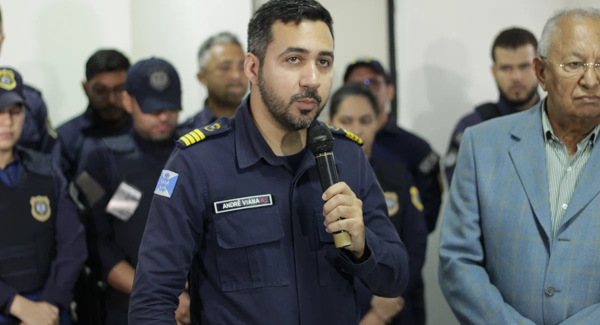 Comandante da Guarda Municipal de Teresina, André Viana.