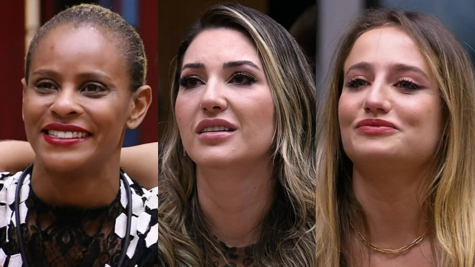 Aline, Amanda e Bruna