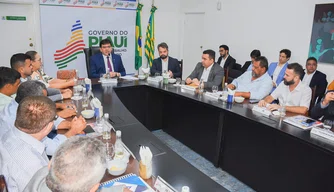 Rafael Fonteles se reúne com prefeitos do Piauí