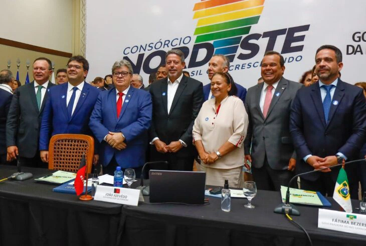 Encontro de governadores no Consórcio Nordeste