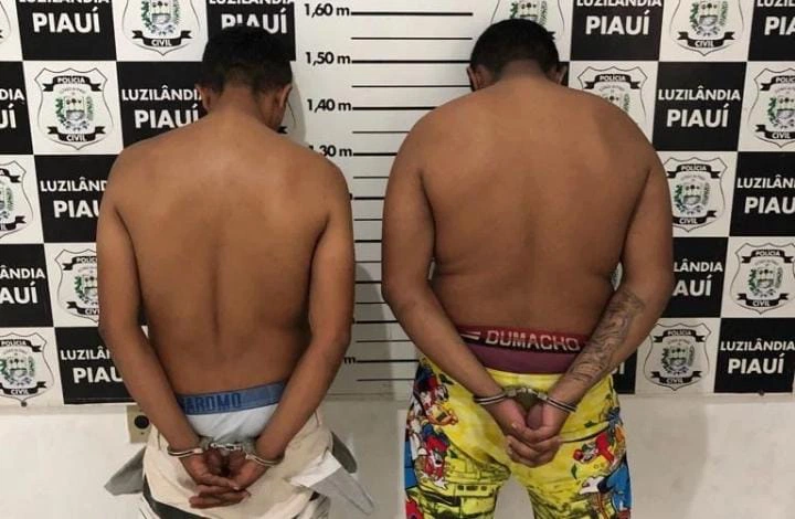 Dupla é presa por tráfico de drogas na cidade de Luzilândia.