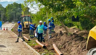 Obras de esgotamento