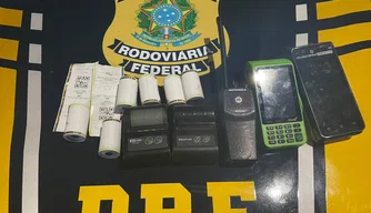 PRF prende dois suspeitos de falsificação de ingressos em Parnaíba