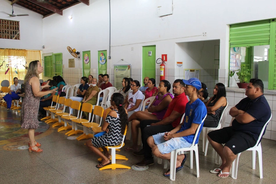 Projeto Alfabetiza Teresina no CMEI Vila Bandeirante.