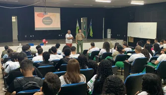 PM realiza palestras de conscientização nas escolas