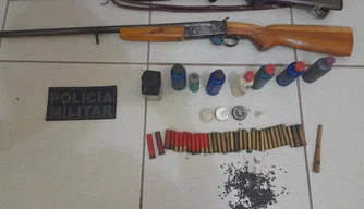 Homem é preso por porte ilegal de arma de fogo em Eliseu Martins