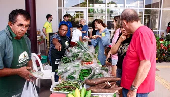 1ª edição da Quitanda da Agricultura Familiar.