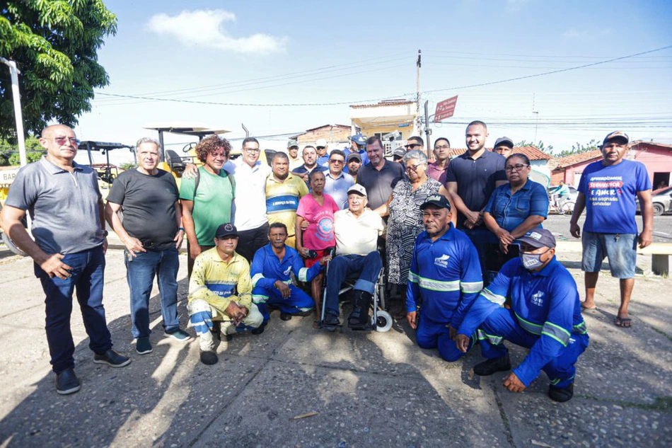 Rua Alameda Domingos Jorge Velho recebe novo asfalto neste sábado