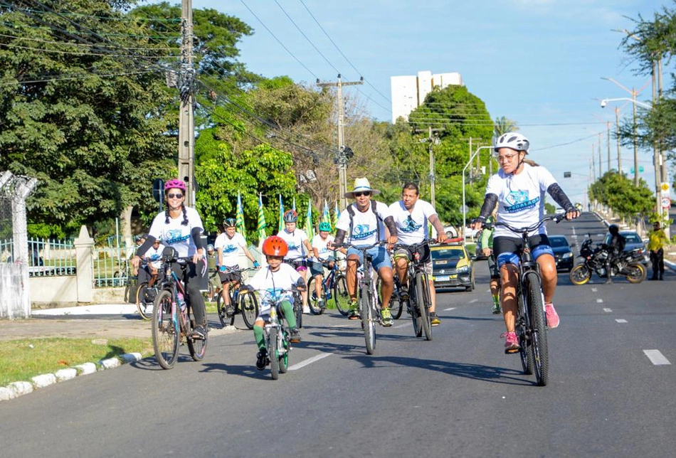 Polícia Militar realiza 2ª Pedalada Operacional em Teresina.