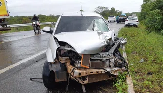 Acidente em Buriti dos Lopes