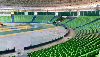 Estádio Verdão em Teresina.