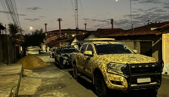 Polícia deflagra Operação Terra Santa na zona Sul de Teresina