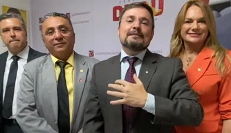 Fábio Novo recebe apoio do vereador Dudu para pré-campanha