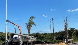 Nova iluminação é implantada na Av. Presidente Kennedy