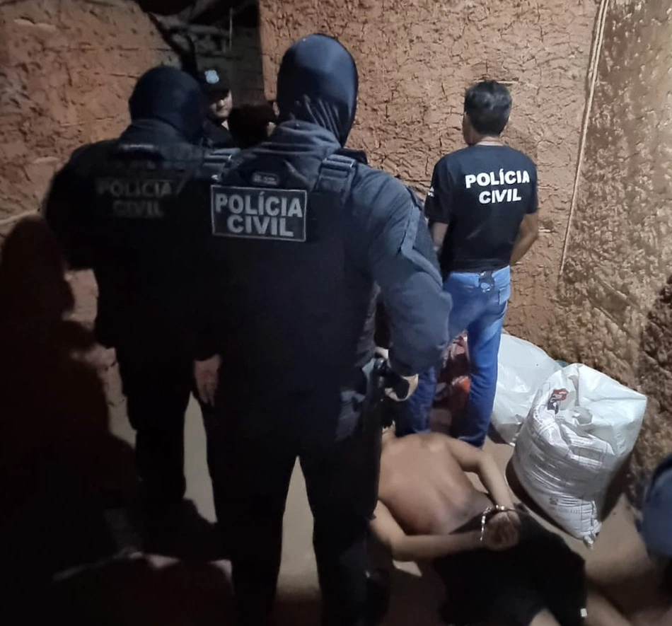 Polícia Civil prende homem suspeito de roubo em Teresina.