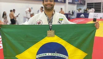 Atleta piauiense de judô, Stanley Torres