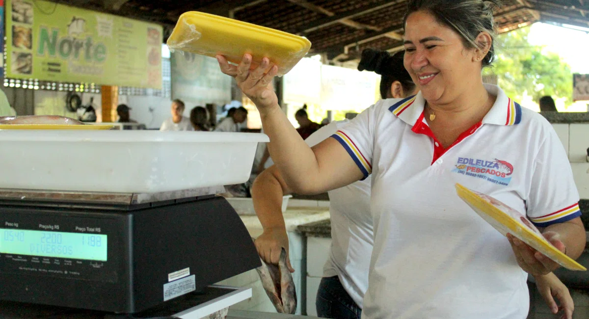 Venda de pescado sofre queda no Mercado do Peixe em Teresina