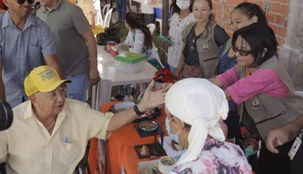 Dr.Pessoa participa de ação social com moradores da zona Sul