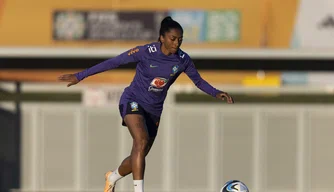 Treino da Seleção Brasileira de Futebol Feminino