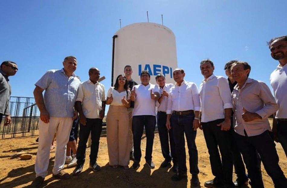 Rafael Fonteles entrega obras segurança hídrica em Jurema.