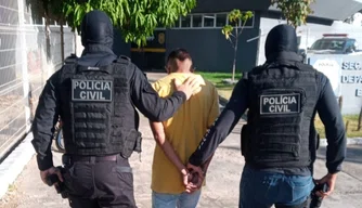 Trio é preso por homicídio no bairro Vale do Gavião.