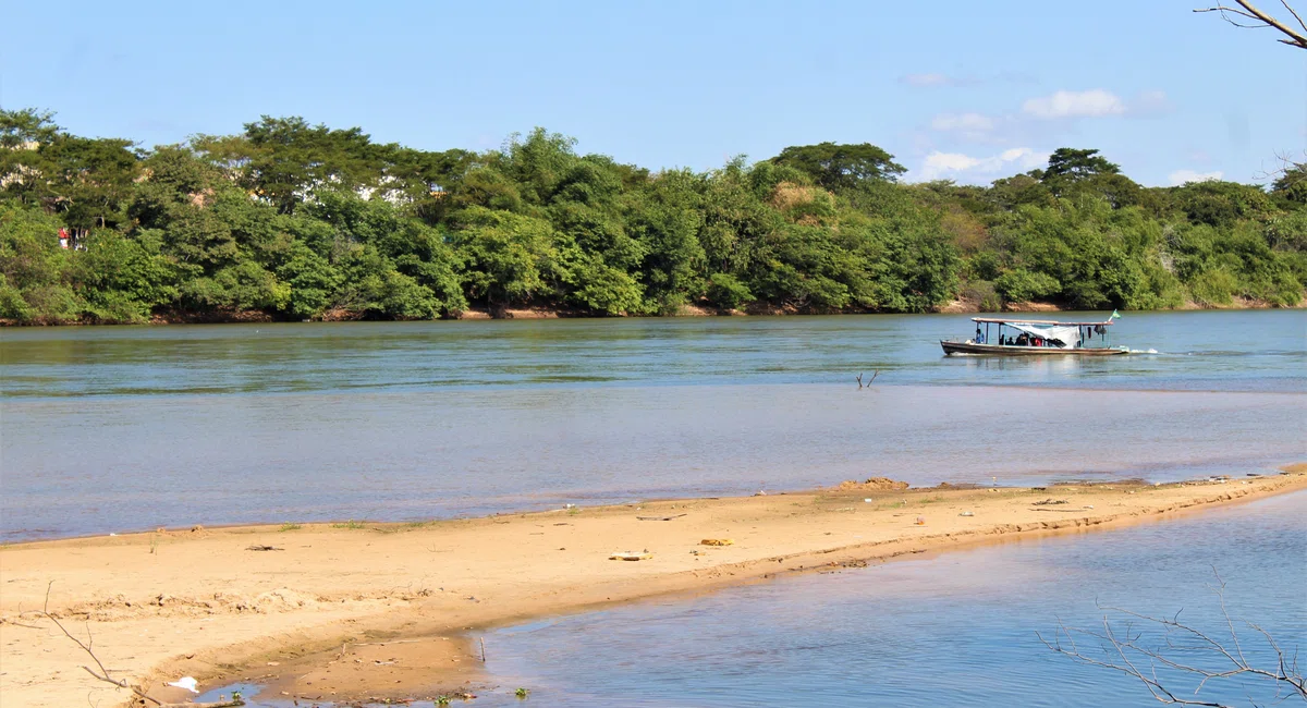 Rio Parnaíba em Teresina