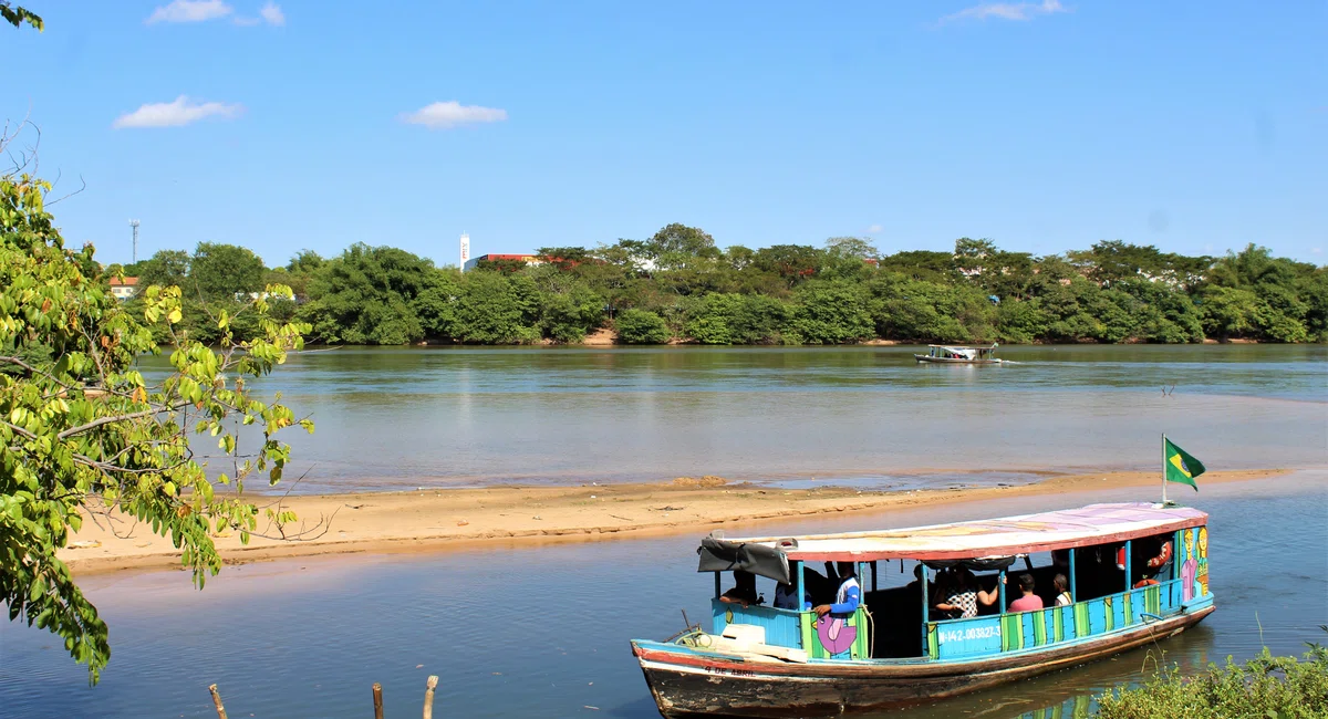 Rio Parnaíba em Teresina