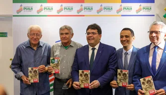 Governador Rafael Fonteles em cerimônia de lançamento do SaLiPi 2023