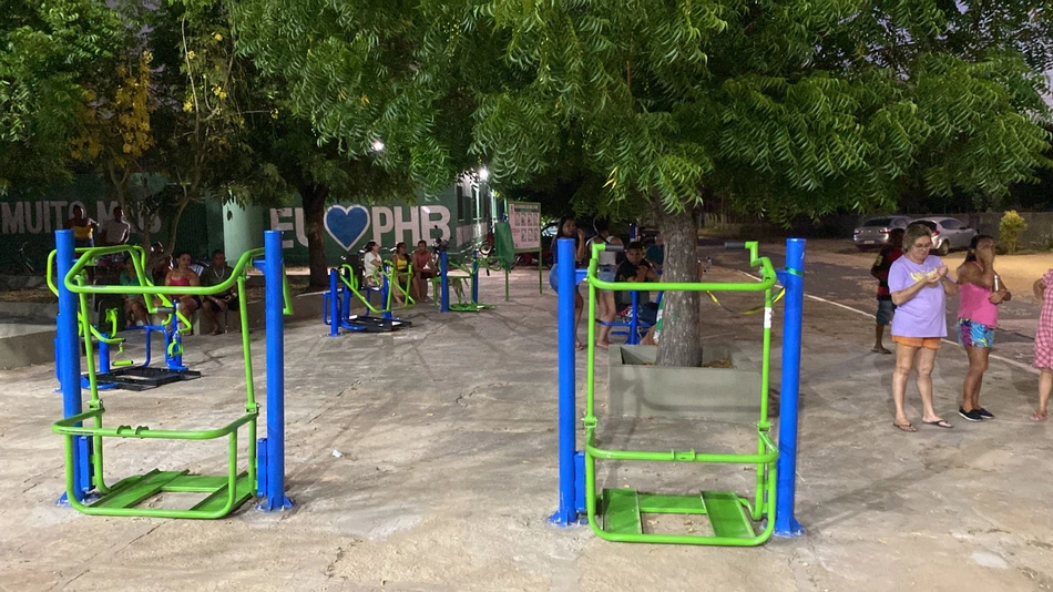 Academia híbrida instalada em Parnaíba