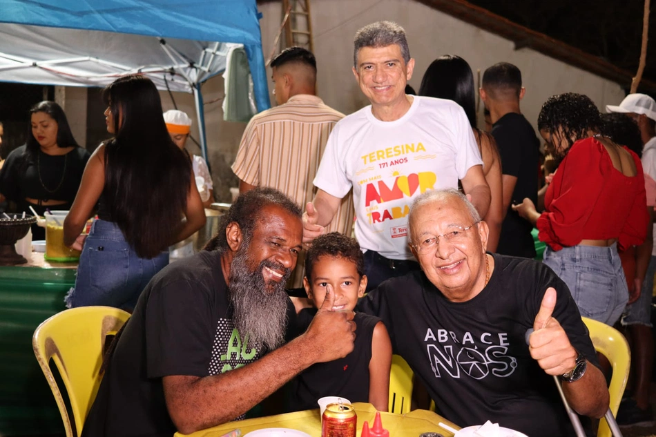 Dr. Pessoa no Arraía do Soim em Teresina.