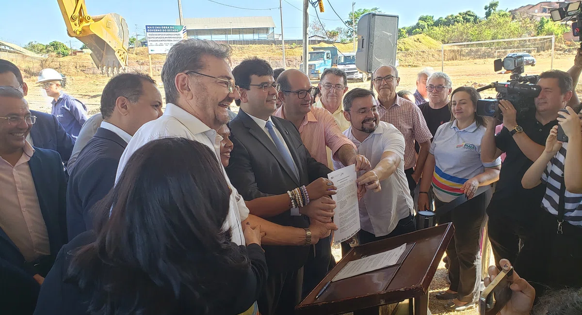 Rafael Fonteles autoriza ampliação do Metrô de Teresina