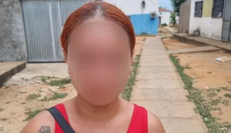 Mulher presa em Teresina