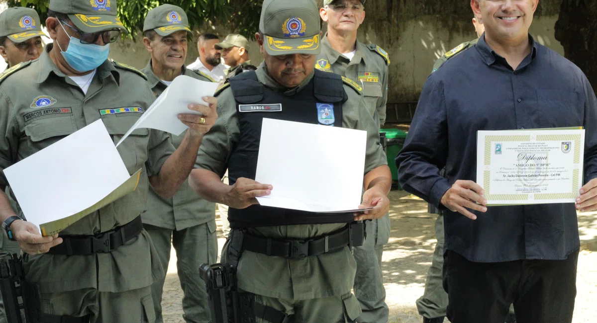 PM comemora 32 anos do 5º Batalhão Policial Militar em Teresina