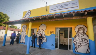 Centro de Produção de Arte Santeira, no bairro Poti Velho