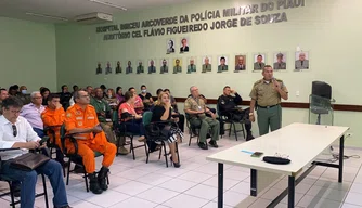 Policias discutem cronograma do desfile de 7 de setembro em Teresina