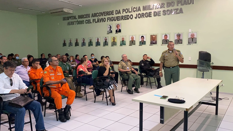 Policias discutem cronograma do desfile de 7 de setembro em Teresina