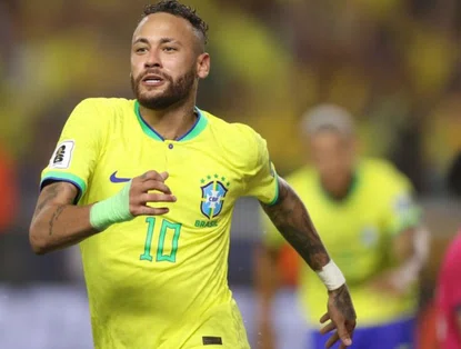 Neymar em partida contra a Bolívia, nessa sexta-feira (08)
