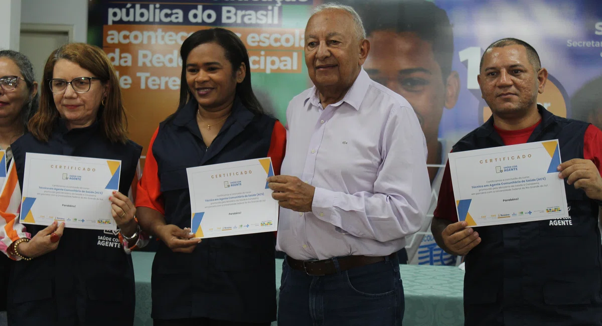 Dr. Pessoa participa de cerimônia do programa Saúde com Agente