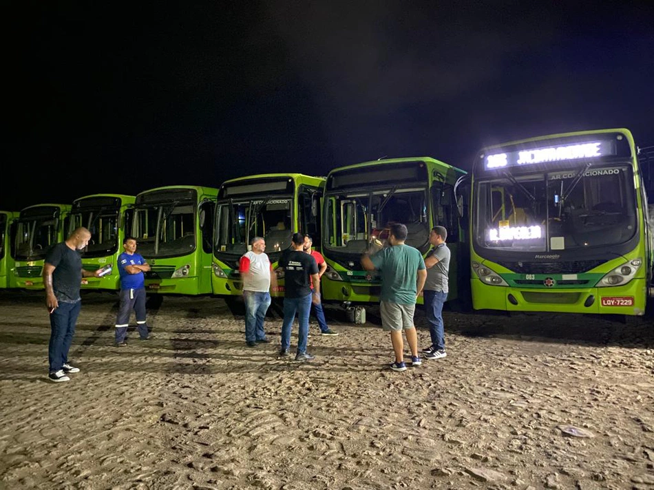 STRANS inicia operação para instalar GPS nos ônibus de Teresina