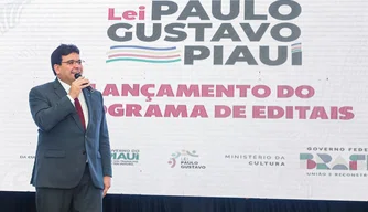 Rafael Fonteles lança editais com R$ 75 milhões da Lei Paulo Gustavo