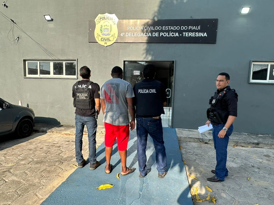 Suspeito de aplicar golpes em locadoras de veículos é preso em Teresina.