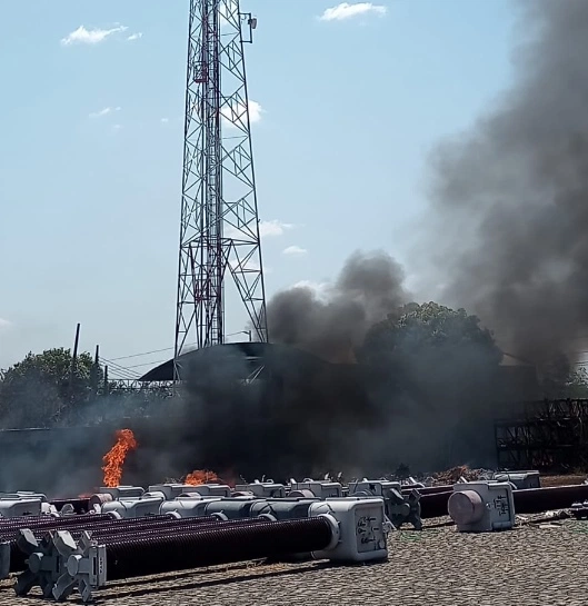 Incêndio atinge depósito da Chesf no bairro Tabuleta em Teresina