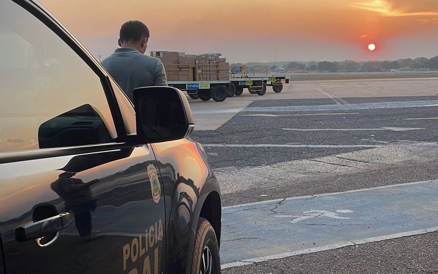 PF prende homem no aeroporto de Teresina