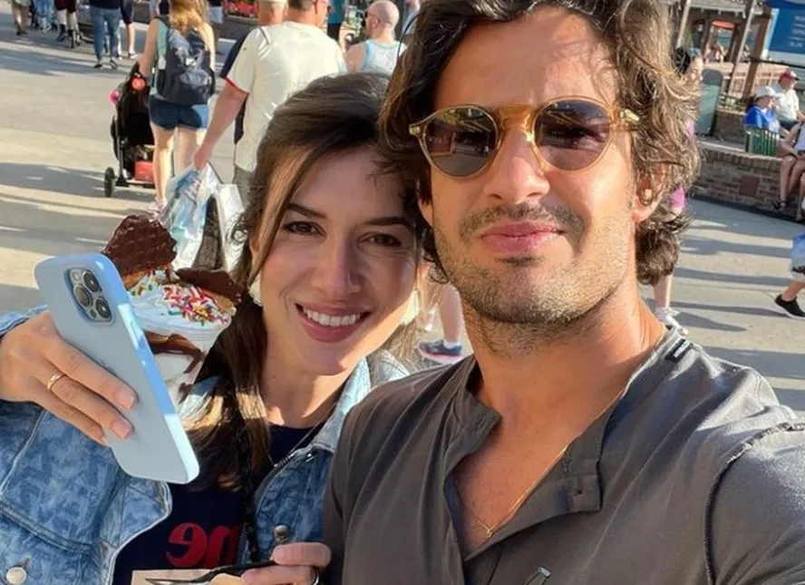 Alexandre Pato e Rebeca Abravanel